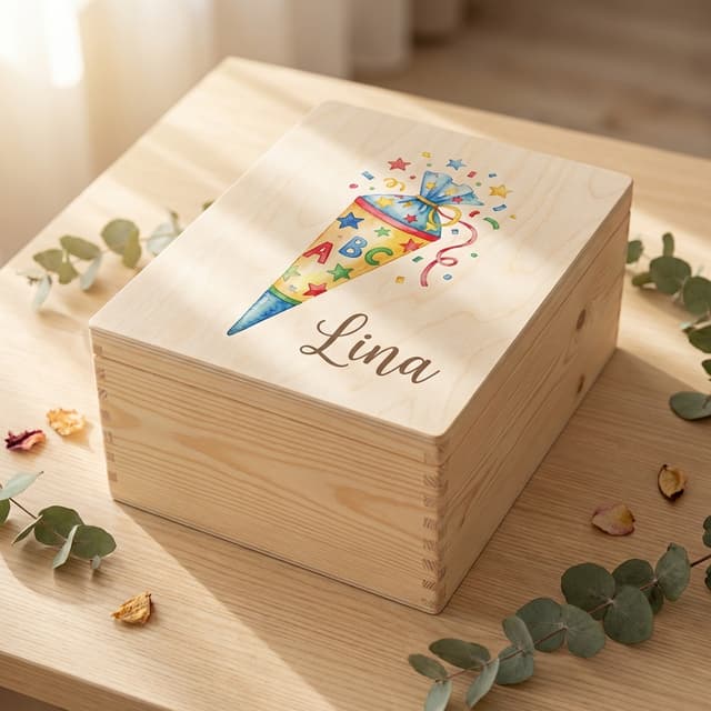 Einschulung Erinnerungskisten