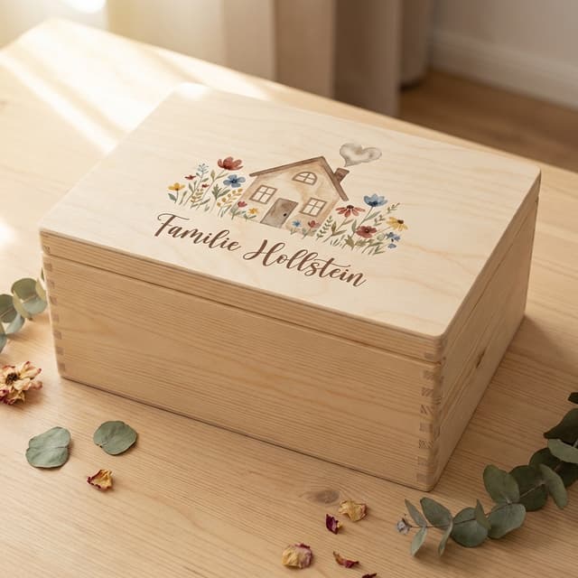 Zuhause Erinnerungskisten