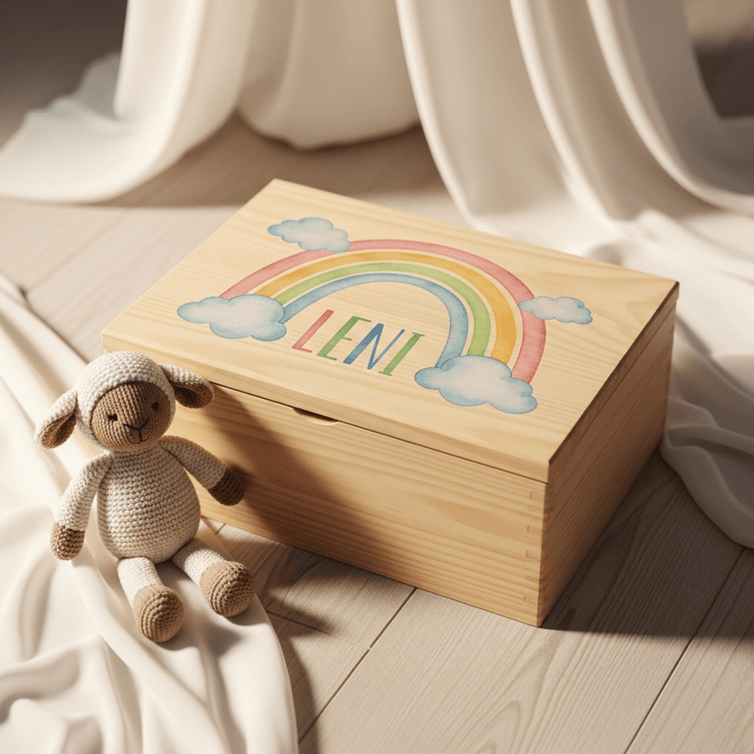 Baby Erinnerungskiste Watercolor Edition