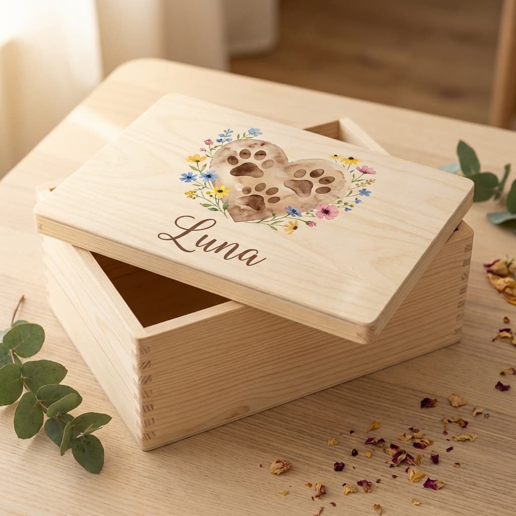 Haustier Erinnerungskiste