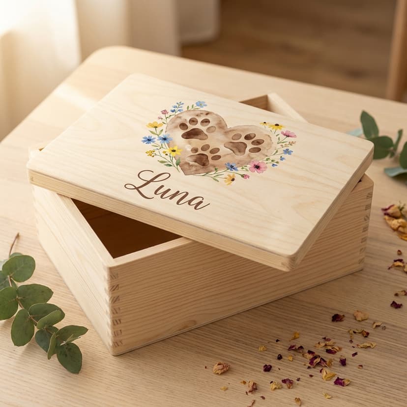 Haustier Erinnerungskiste