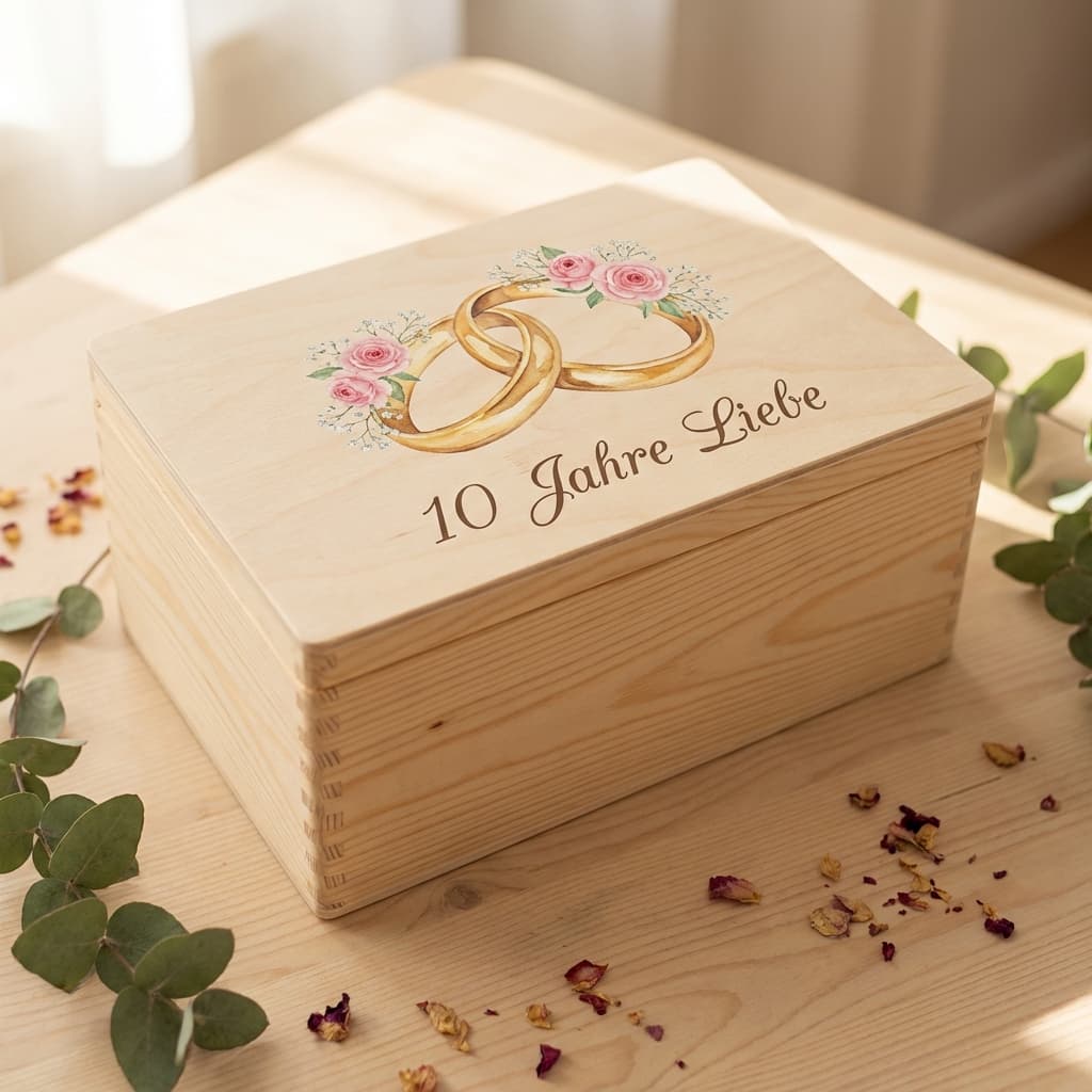 Jahrestag Erinnerungskiste