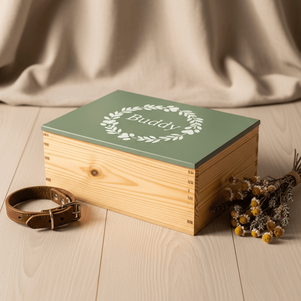 Haustier Erinnerungskiste