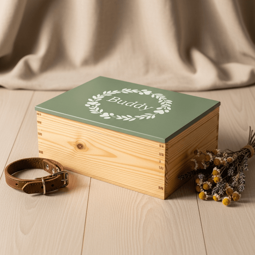 Haustier Erinnerungskiste